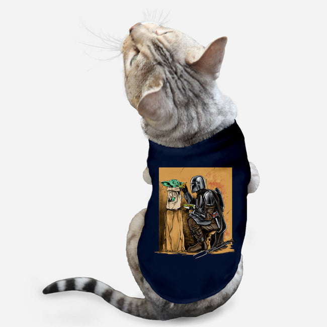 The Mandalorian Way-cat basic pet tank-zascanauta