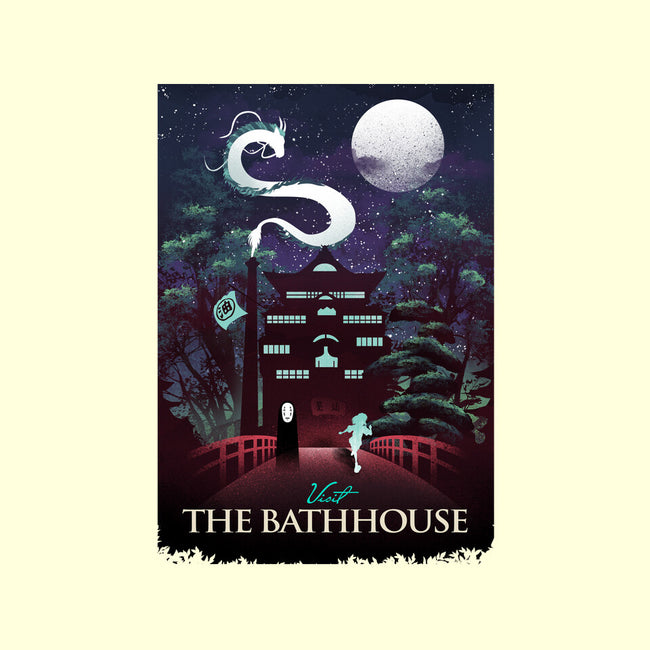 Visit The Bathhouse-none glossy mug-dandingeroz