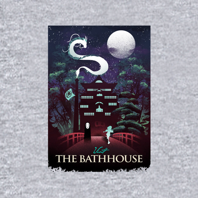 Visit The Bathhouse-womens basic tee-dandingeroz