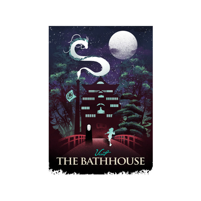 Visit The Bathhouse-none stretched canvas-dandingeroz