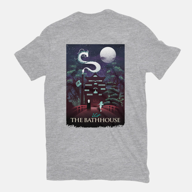 Visit The Bathhouse-unisex basic tee-dandingeroz