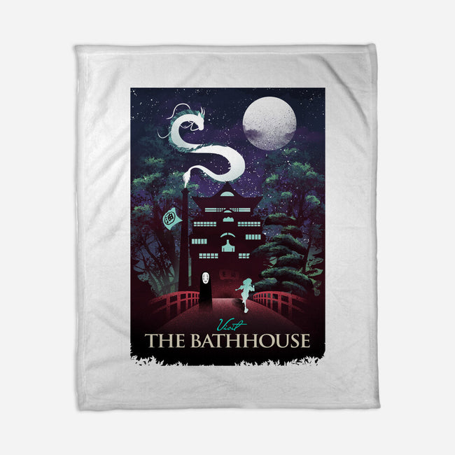 Visit The Bathhouse-none fleece blanket-dandingeroz