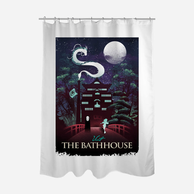 Visit The Bathhouse-none polyester shower curtain-dandingeroz