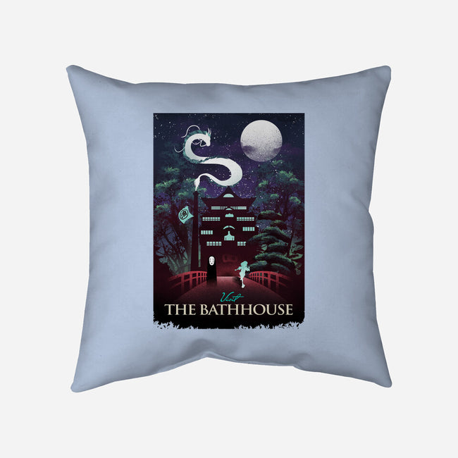 Visit The Bathhouse-none removable cover throw pillow-dandingeroz
