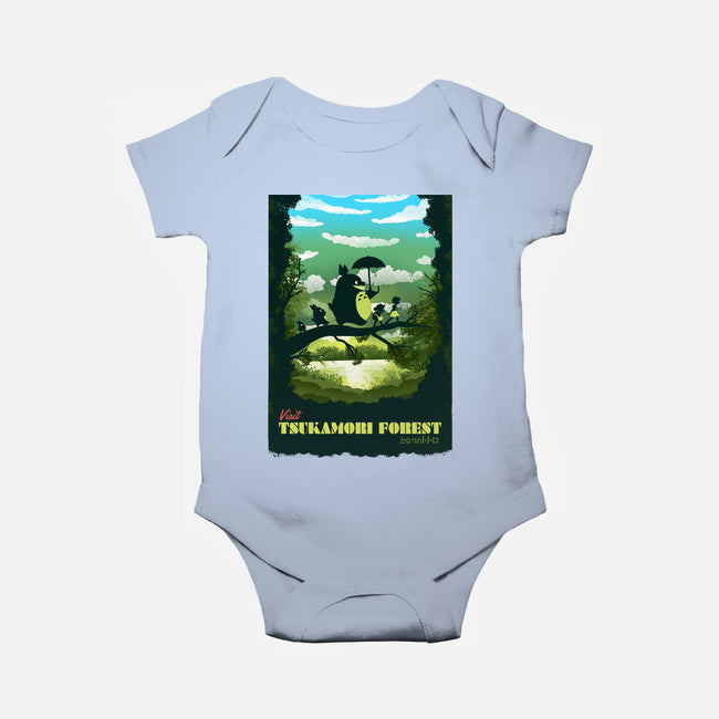 Visit Tsukamori Forest-baby basic onesie-dandingeroz