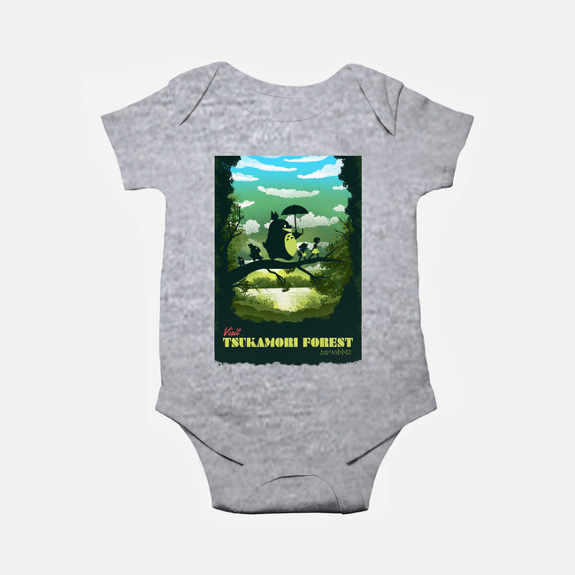 Visit Tsukamori Forest-baby basic onesie-dandingeroz