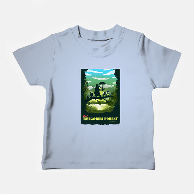 Visit Tsukamori Forest-baby basic tee-dandingeroz