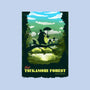 Visit Tsukamori Forest-none glossy sticker-dandingeroz