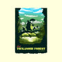 Visit Tsukamori Forest-none removable cover w insert throw pillow-dandingeroz