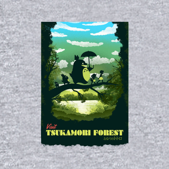 Visit Tsukamori Forest-womens basic tee-dandingeroz