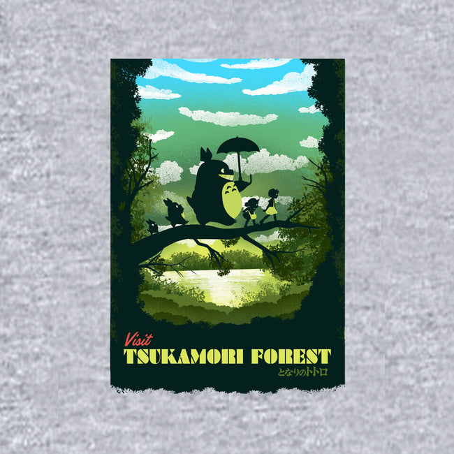 Visit Tsukamori Forest-unisex basic tank-dandingeroz