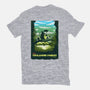 Visit Tsukamori Forest-womens basic tee-dandingeroz