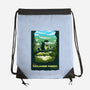 Visit Tsukamori Forest-none drawstring bag-dandingeroz