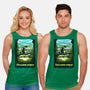 Visit Tsukamori Forest-unisex basic tank-dandingeroz