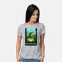Visit Tsukamori Forest-womens basic tee-dandingeroz