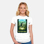 Visit Tsukamori Forest-womens fitted tee-dandingeroz