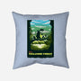Visit Tsukamori Forest-none removable cover w insert throw pillow-dandingeroz
