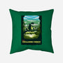 Visit Tsukamori Forest-none removable cover w insert throw pillow-dandingeroz