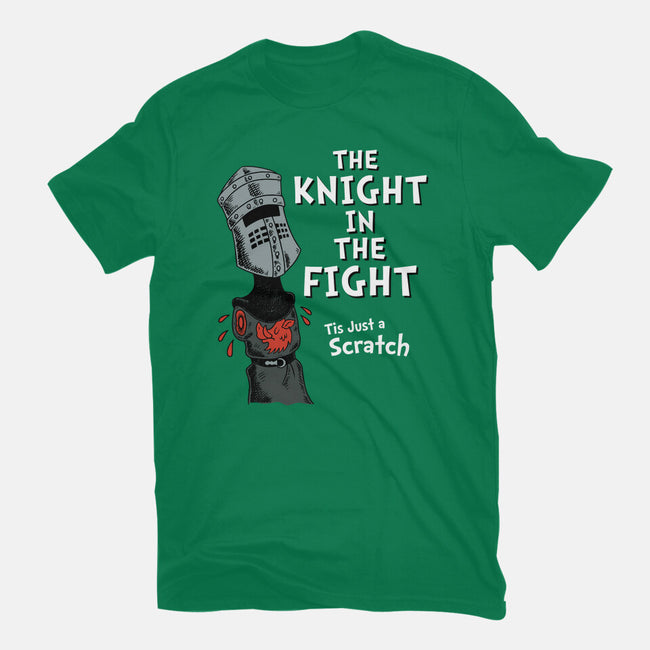 The Knight In The Fight-womens fitted tee-Nemons