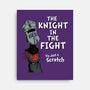 The Knight In The Fight-none stretched canvas-Nemons