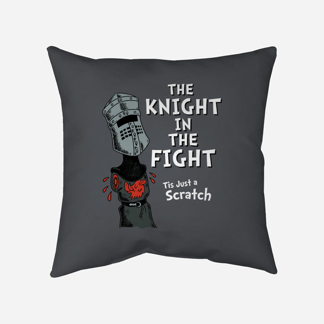 The Knight In The Fight-none removable cover w insert throw pillow-Nemons