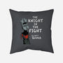 The Knight In The Fight-none removable cover w insert throw pillow-Nemons