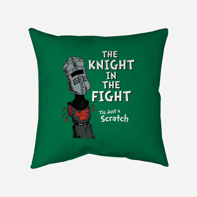 The Knight In The Fight-none removable cover w insert throw pillow-Nemons