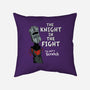 The Knight In The Fight-none removable cover w insert throw pillow-Nemons