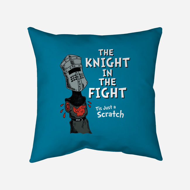 The Knight In The Fight-none removable cover w insert throw pillow-Nemons