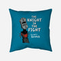 The Knight In The Fight-none removable cover w insert throw pillow-Nemons
