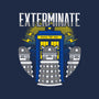 Daleks Exterminate-womens v-neck tee-Logozaste