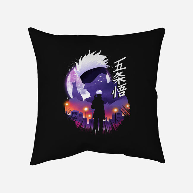 Gojo Landscape-none removable cover w insert throw pillow-dandingeroz