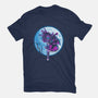 Nezuko Under The Moon-womens basic tee-ddjvigo