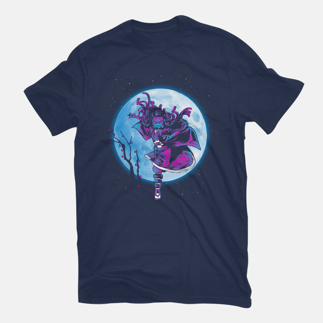 Nezuko Under The Moon-unisex basic tee-ddjvigo