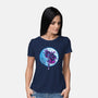 Nezuko Under The Moon-womens basic tee-ddjvigo