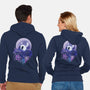 Hollow In Moonlight-unisex zip-up sweatshirt-fanfabio