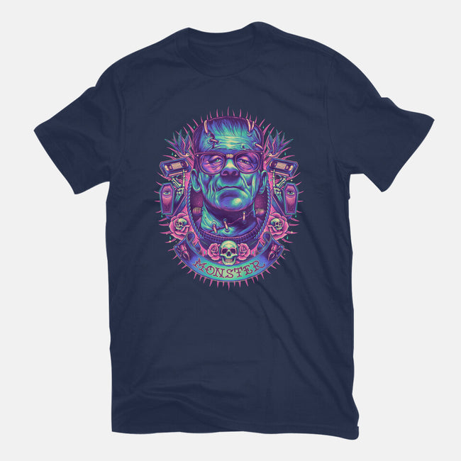 Neon Monster-mens basic tee-glitchygorilla