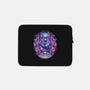 Neon Monster-none zippered laptop sleeve-glitchygorilla