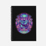 Neon Monster-none dot grid notebook-glitchygorilla