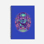 Neon Monster-none dot grid notebook-glitchygorilla