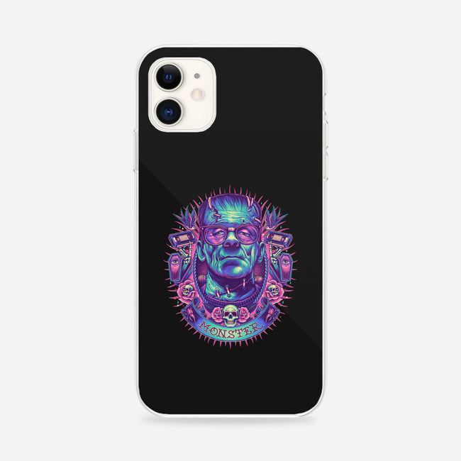 Neon Monster-iphone snap phone case-glitchygorilla