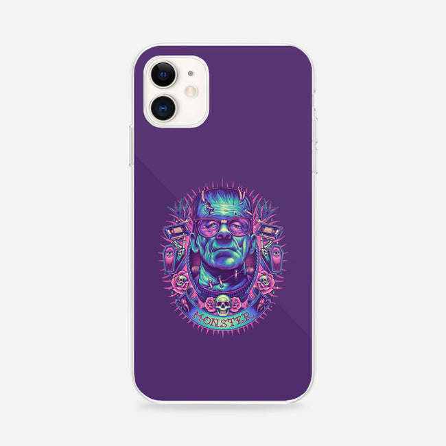 Neon Monster-iphone snap phone case-glitchygorilla