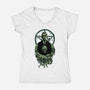 H.P. Cybercraft-womens v-neck tee-Hafaell