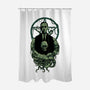 H.P. Cybercraft-none polyester shower curtain-Hafaell