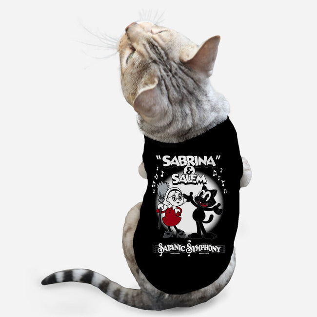 Sabrina And Salem-cat basic pet tank-Nemons