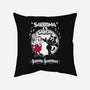 Sabrina And Salem-none removable cover throw pillow-Nemons