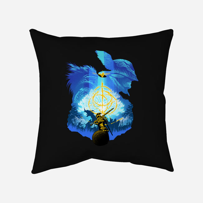 Eldens Adventure-none removable cover w insert throw pillow-hypertwenty