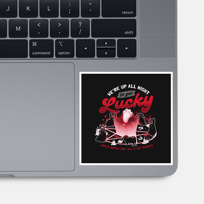 Lucky Ritual-none glossy sticker-eduely
