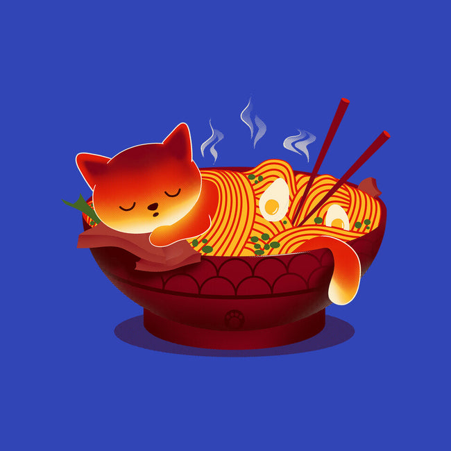 Sleepy Ramen Cat-unisex kitchen apron-erion_designs
