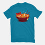 Sleepy Ramen Cat-womens basic tee-erion_designs